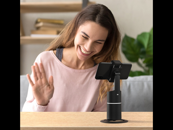 Suport Telefon Sandberg Auto Tracking – Urmărire Mișcare 360°, Live & Video Calls [7]