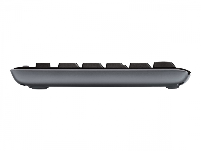 Kit tastatură și mouse wireless Logitech MK270, layout US – Tastatură full-size cu 8 taste multimedia și mouse compact, negru [3]