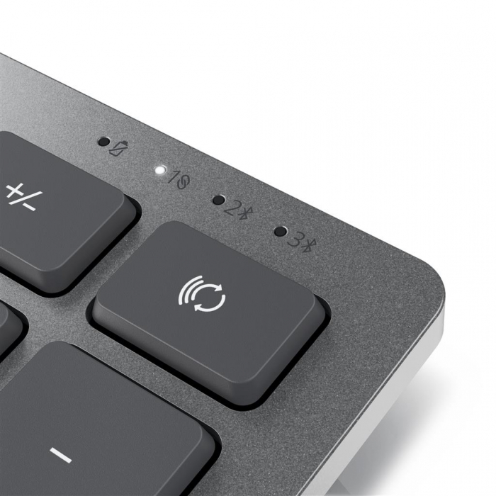 Tastatura + mouse DELL KM7120W  RF Wireless + Bluetooth Gray, Titanium [4]