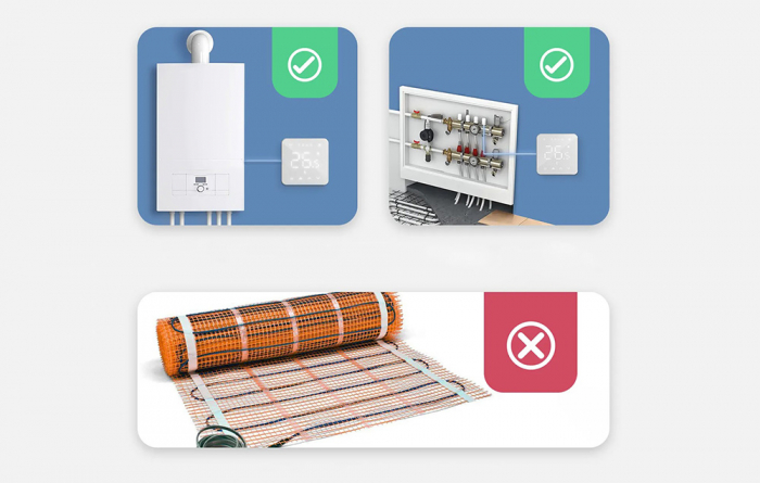 Termostat inteligent Wi-Fi Meross MTS200BHK(EU) (HomeKit) [5]