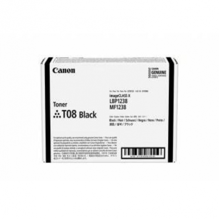 Toner Canon CRG-T08 black, 11k pagini, pentru i-SENSYS X 1238. [1]