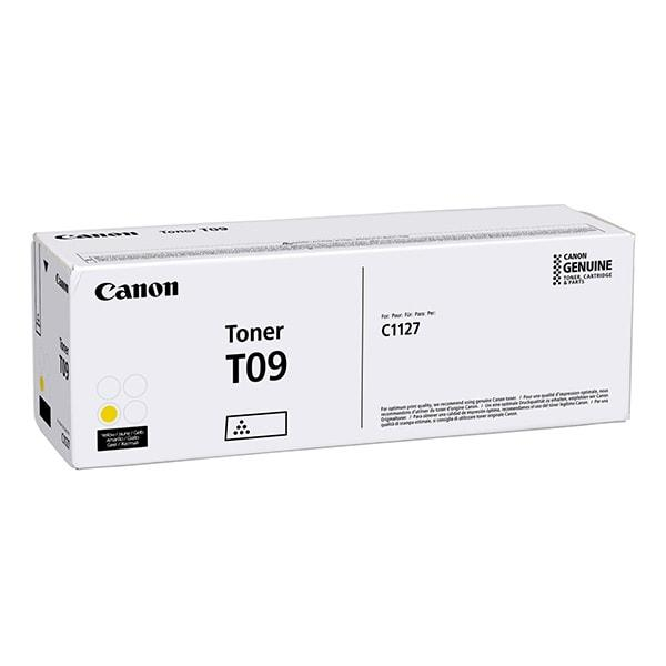 Toner Canon CRG-T09 yellow, 5.9k pagini, pentru i-sensys, C1127I/IF/P. [1]