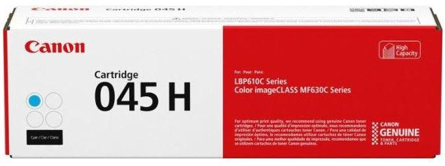 Toner Canon CRG045HC, Cyan, capacitate 2800 pagini, pentru seriile LBP61x , MF63x. [1]