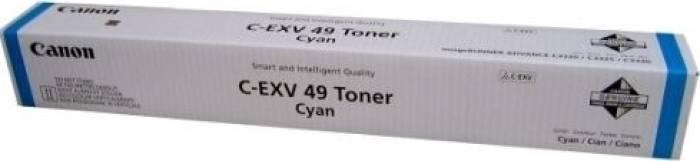 Toner Canon EXV49C, cyan, capacitate 19000 pagini, pentru iR Advance C3300i, 3320i, 3325i [1]