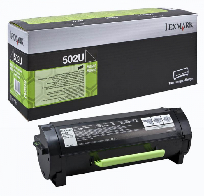 Toner Lexmark 50F2U00, black, 20 k, MS510dn , MS510dtn with 3year Exchange Service , MS610de , MS610dn , MS610dte [1]