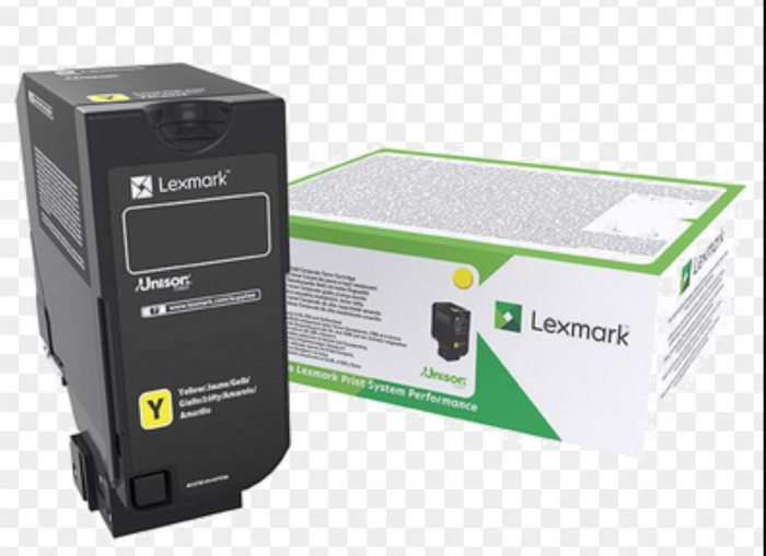 Toner Lexmark 74C2HYE yellow, 12k ,compatibil cu CS725DE,CS725DTE [1]
