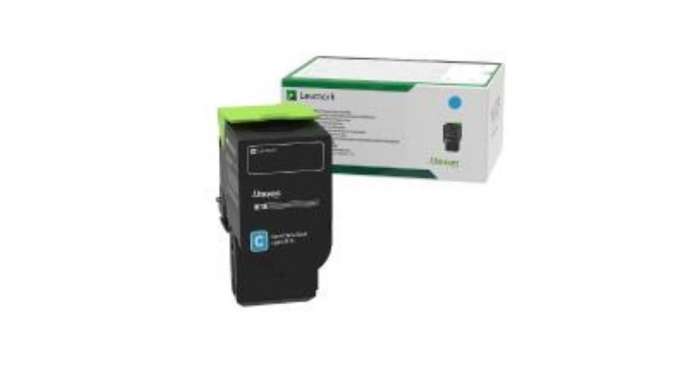 Toner Lexmark 78C2UC0, cyan, 7 k, compatibil cu CS521dn / CS622de / CX622ade / CX625ade / CX625adhe [1]