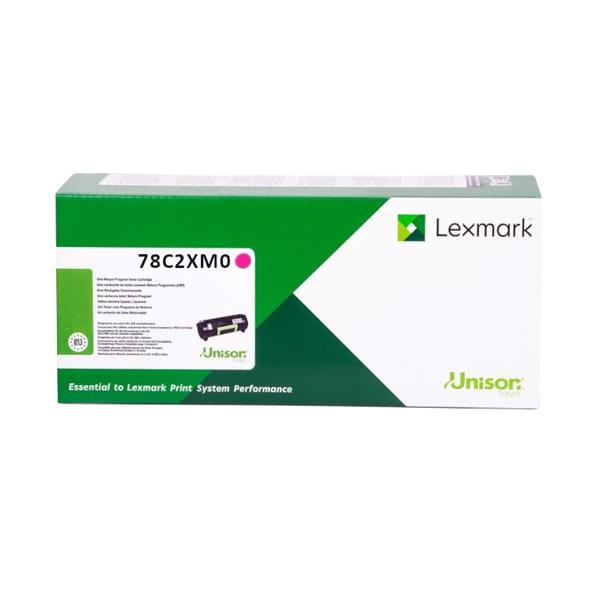 Toner Lexmark 78C2XM0 magenta, 5k ,compatibil cu CX622ade, CX625ade,CS421dn, CS521dn, CX625adhe, CX522ade, CS622de, CX421adn. [1]