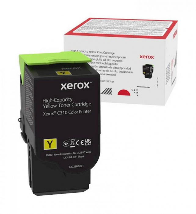Toner Xerox 006R04371, Yellow, 5.5 K, Compatibil cu Xerox C310/C315 [1]