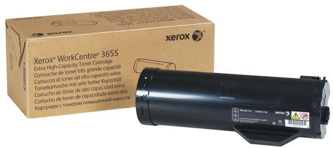 Toner Xerox 106R02741, black, 25.9 k, WorkCentre 3655. [1]
