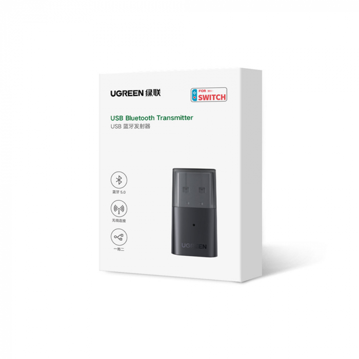 Ugreen bluetooth adapter for Playstation / Nintendo Switch headphones black (CM408) [8]