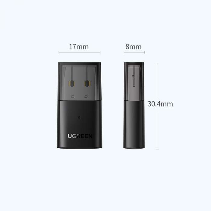 Ugreen bluetooth adapter for Playstation / Nintendo Switch headphones black (CM408) [7]