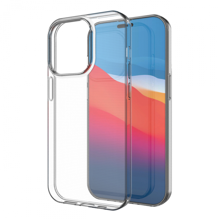 Gel transparent pentru husa iPhone 14 Pro Ultra Clear de 0,5 mm [5]
