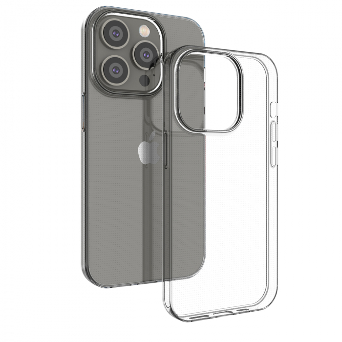 Gel transparent pentru husa iPhone 14 Pro Ultra Clear de 0,5 mm [6]