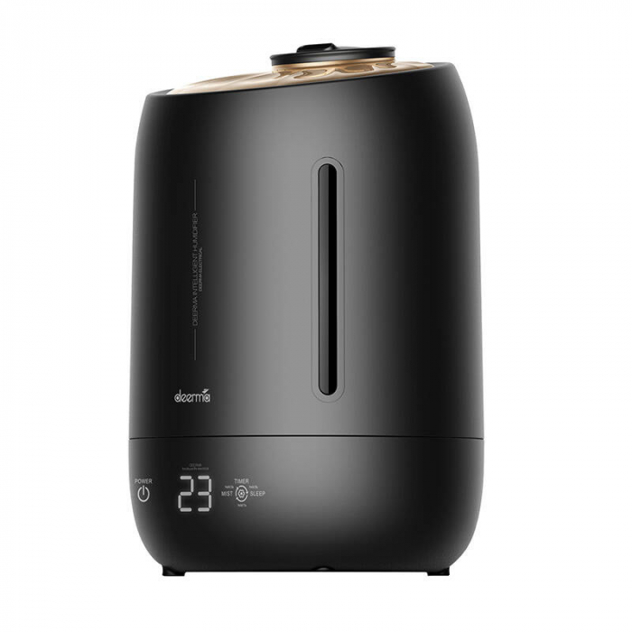 Umidificator cu ultrasunete Deerma F600 – 5L, Filtru Carbon, Aromaterapie, Touch Control, Silențios, Negru [4]