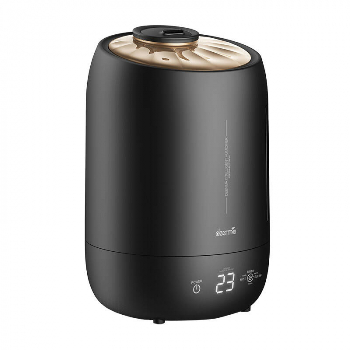 Umidificator cu ultrasunete Deerma F600 – 5L, Filtru Carbon, Aromaterapie, Touch Control, Silențios, Negru [3]