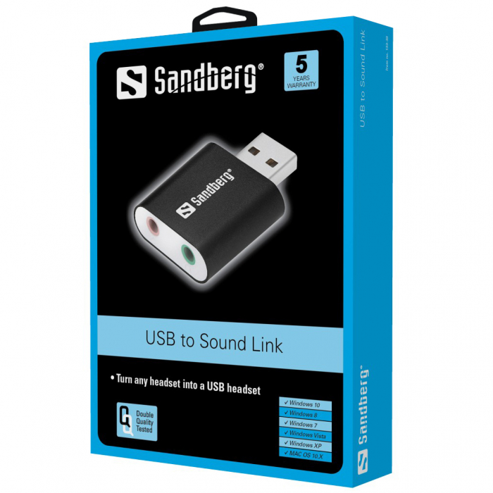 Adaptor USB la Sound Link – Transmisie Audio Hi-Fi, Compatibil cu PC, TV și Boxe [2]