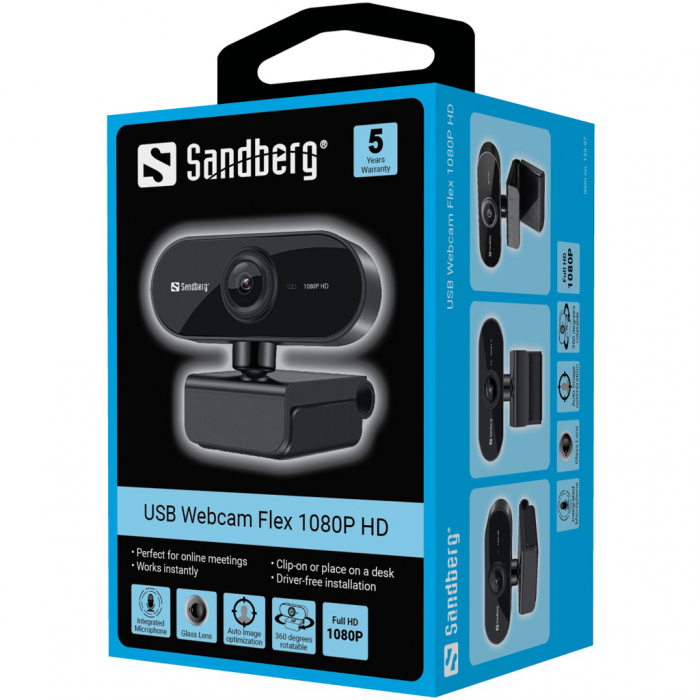 USB Webcam Flex 1080P HD [5]