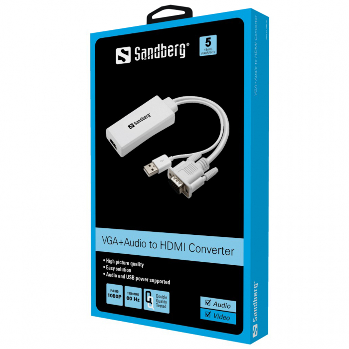 VGA+Audio to HDMI Converter [2]