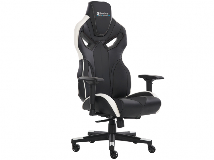 Voodoo Gaming Chair Black/White [1]