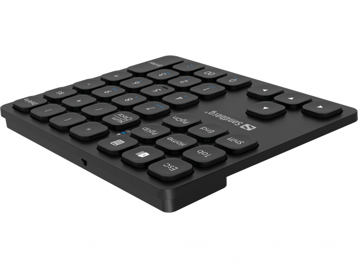 Tastatură Numerică Wireless Sandberg Pro – 36 Taste, Dual Mode 2.4GHz & Bluetooth, Baterie Reîncărcabilă [2]
