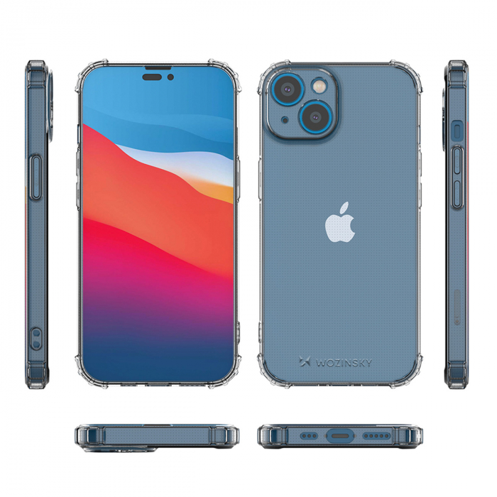 Wozinsky Anti Shock case for iPhone 14 Plus transparent transparent case [7]