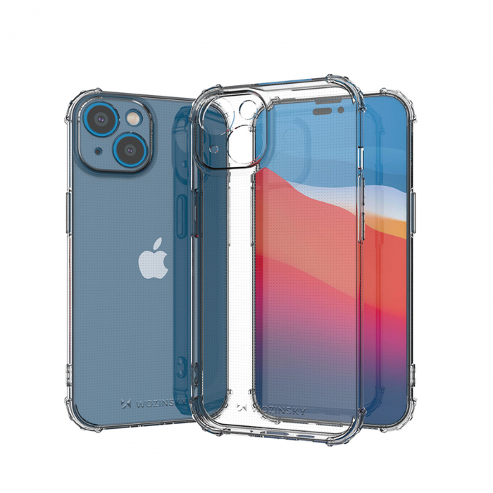 Wozinsky Anti Shock case for iPhone 14 Plus transparent transparent case [3]