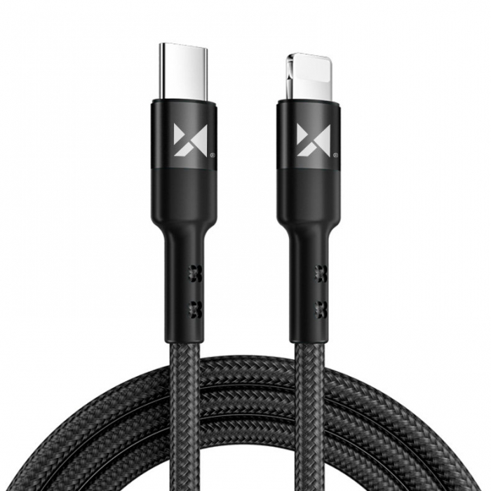 Wozinsky cable USB Type C - Lightning Power Delivery 18W 2m black (WUC-PD-CL2B) [1]
