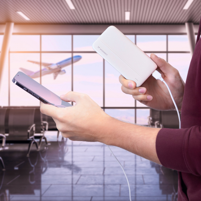 Wozinsky powerbank Li-Po 10000mAh 2 x USB white (WPBWE1) [9]