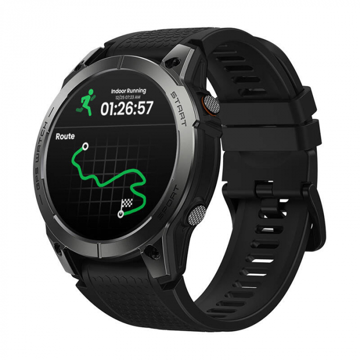 Smartwatch Zeblaze Stratos 3 Pro – Ceas inteligent cu ecran AMOLED 1.43”, apeluri telefonice Bluetooth, GPS avansat și monitorizare sănătate 24/7 [1]