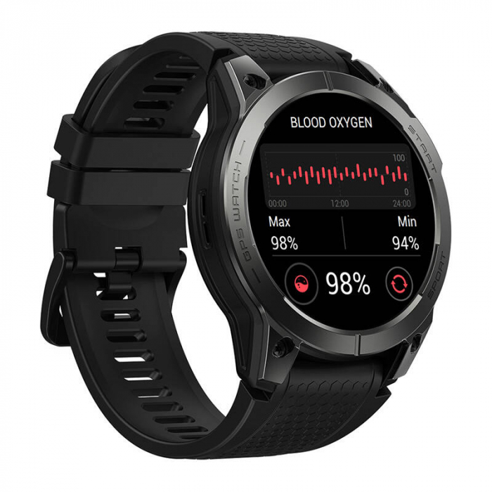 Smartwatch Zeblaze Stratos 3 Pro – Ceas inteligent cu ecran AMOLED 1.43”, apeluri telefonice Bluetooth, GPS avansat și monitorizare sănătate 24/7 [2]