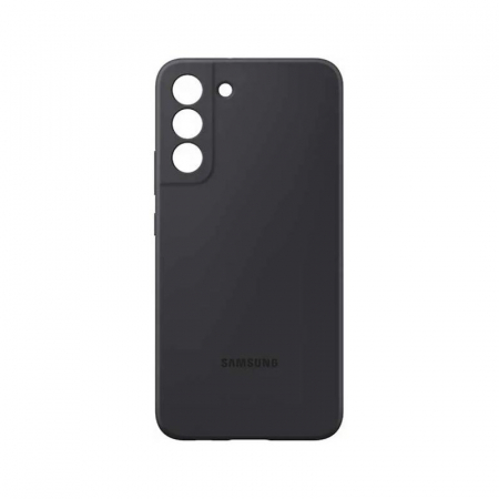 Husa protectie spate Samsung Silicone Cover pt Samsung Galaxy S22+, EF-PS906TBEGWW, black [2]