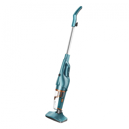 Aspirator vertical 2-în-1 Deerma DX900 – 600W, 17.000 Pa, Filtru HEPA, Silențios, Turcoaz [1]