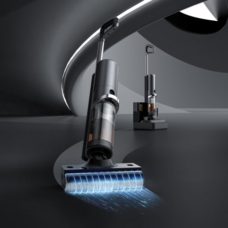 Aspirator vertical fără fir Deerma VX900W cu mop, 16000Pa și baterie 4000mAh [6]