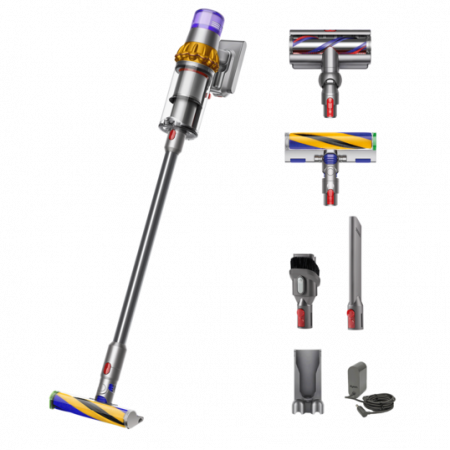 Aspirator vertical - Aspirator vertical fără fir Dyson V15 Detect Absolute cu iluminare 2023