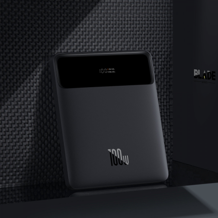 Baseus Blade Ultrathin Power Bank 100W 20000mAh Black PD QC SCP FCP (PPDGL-01) [9]