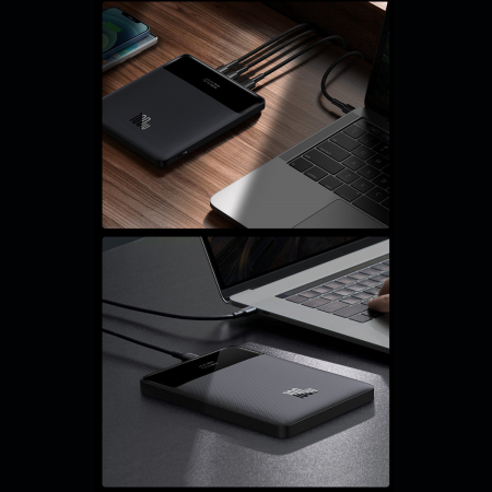 Baseus Blade Ultrathin Power Bank 100W 20000mAh Black PD QC SCP FCP (PPDGL-01) [10]