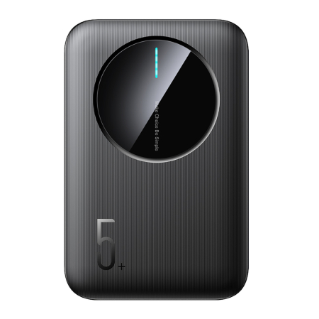 Baterie externă - Baterie externă Joyroom JR-PBF13 5000mAh – Încărcare Rapidă 2.4A, 2x USB-A, USB-C, Design Compact, Negru