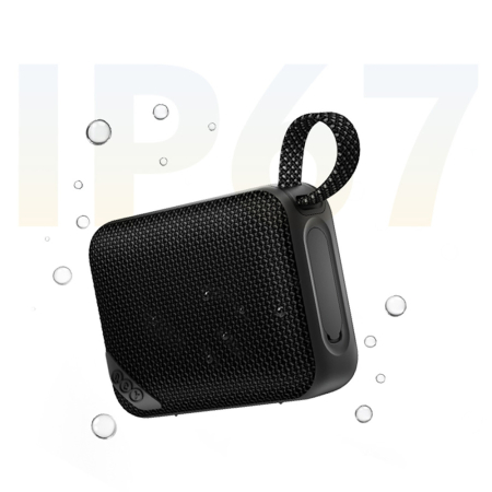 Boxă Bluetooth QCY SP2 neagră cu iluminare RGB, IP67 și autonomie până la 17 ore [4]