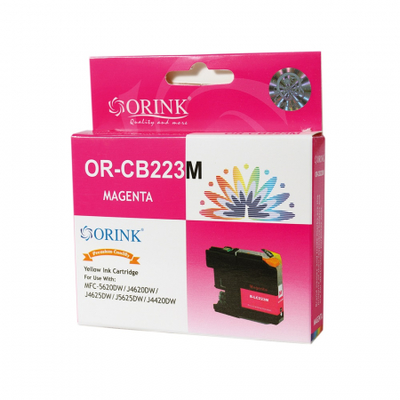 Cerneală Compatibilă - Brother LC223XL ink cartridge magenta ORINK