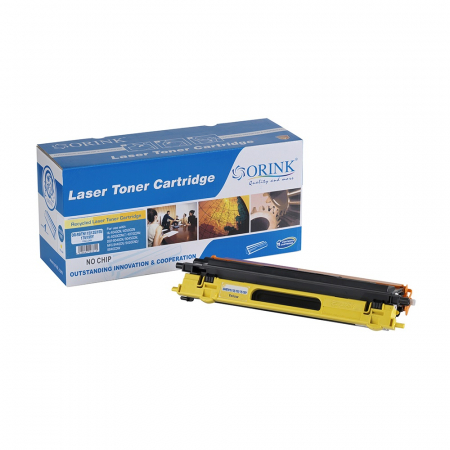 Cartușe compatibile - Brother TN115/TN135 toner yellow ORINK