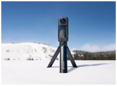 Camera Video de Actiune Insta360 X3, 5.7K, 360°, Bluetooth, Waterproof, Microfon (Negru) [8]