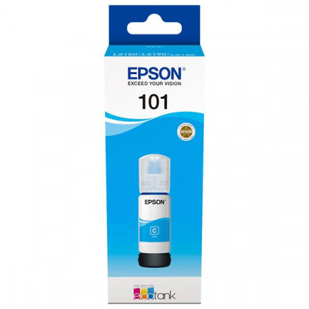 Cerneală - Cartus cerneala Epson 101 ECOTANK , cyan, capacitate 70ml, pentru L6170, L4160, L4150, L6190