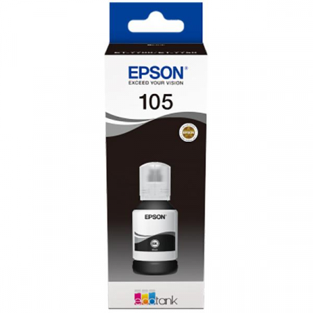 Cerneală - Cartus cerneala Epson 105 ECOTANK , black, capacitate 140ml, pentru L7160, L7180.