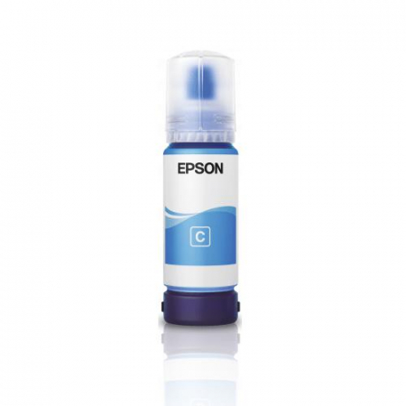 Cerneală - Cartus cerneala Epson 115, cyan, capacitate 70ml / 6200 pagini, compatibil cu: Epson EcoTank L8160, EcoTank L8180.