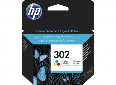 Cerneală - Cartus cerneala HP , F6U65AE, 165 pagini, Deskjet 2130 AIO, NR.302