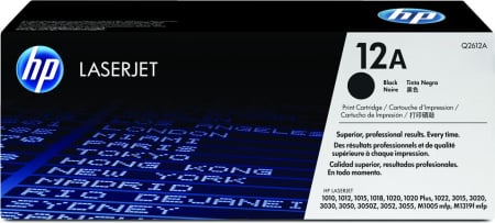 Cartușe multifuncționale - Cartus Toner HP 12A Original Black