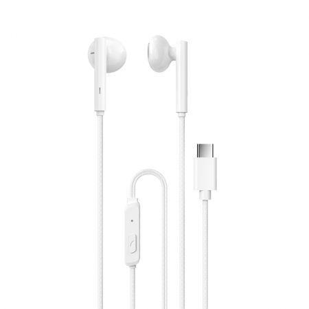 Căști cu fir Dudao USB tip C 1,2 m alb (X3B-W) [0]