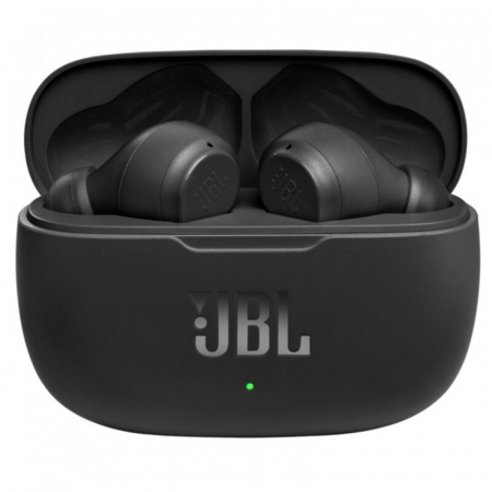 Casti in-ear Bluetooth cu microfon TWS JBL Wave 200, negru [1]
