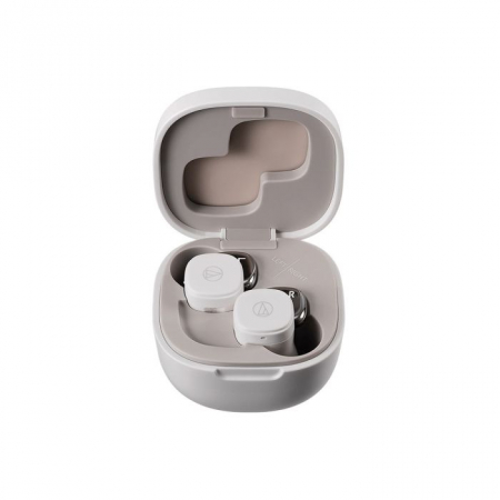 Căști audio telefoane mobile - Căști intraauriculare fără fir Audio-Technica ATH-SQ1 , Bluetooth , Alb